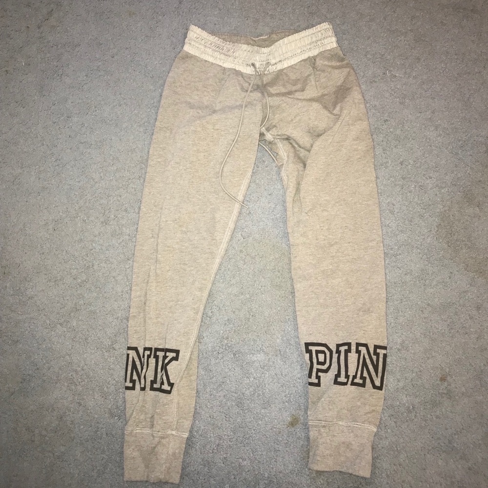 Pink Victoria’s Secret sweatpants